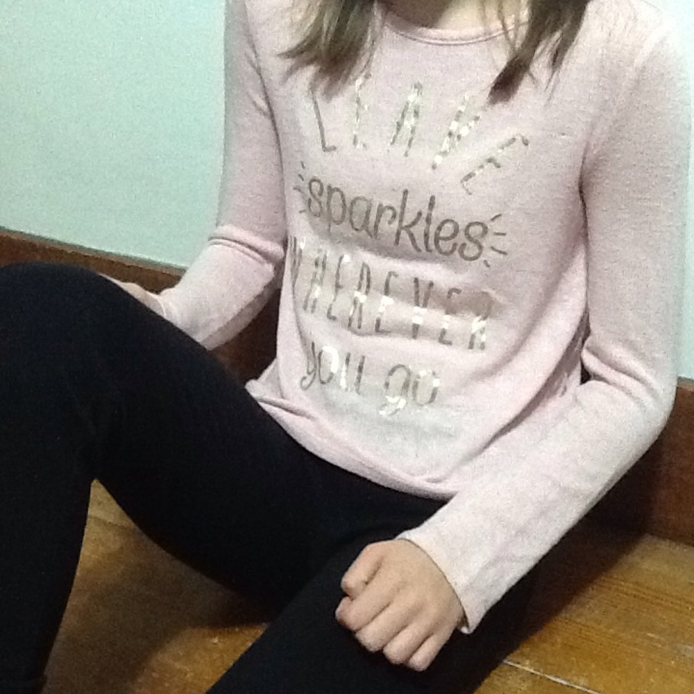 "Leave Sparkles Were Ever You Go"Long Sleeve Shirt